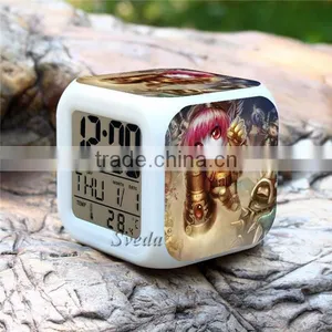 Wholesale Digital Alarm Clocks, League Of Legends Digital Clock for Sale, Cheap Price Alarm Clock thumbnail-4