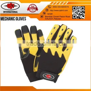 WINTER Mechanics Lined Pigskin Gloves Leather Work Riding thumbnail-4