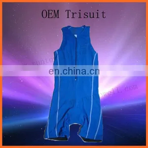 Runtowell 2013 Latest Triathlon Skin Suit / High Quality Triathlon Skin Suit / Cycling Wear Skin Suit thumbnail-1