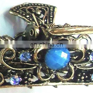 Fashion Rhinestone Alloy Hair Claw Clip in Yiwu thumbnail-1
