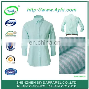 Wholesale Classic Design Office Wear Ladies Blouse Women Shirt thumbnail-1