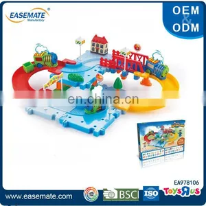 High Quality Electric Plastic Mini Train Track Toy thumbnail-1