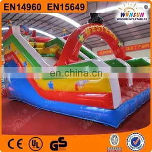 Cheap Big Happy Kids Inflatable Stair Slide Toys thumbnail-2