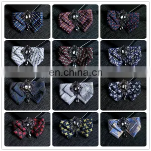 Aidocrystal Bowtie Men Formal Necktie Boy Men's Fashion Business Wedding Bow Tie Male Dress Neckwear thumbnail-2