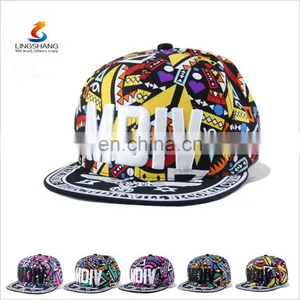 Fashion Wholesale 5 Panel Hat/custom 5 Panel Hat/floral 5 Panelcap thumbnail-1