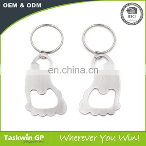 2017 New Beautiful Design High Quality Cheap Custom Bottle Opener Metal Keychain thumbnail-3