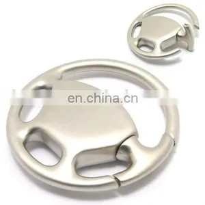 Steering Wheel Metal Keychain thumbnail-1