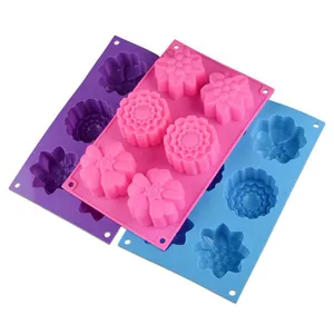 Sample Free Food Grade Silicone Cake Mould Baking Mould Tool thumbnail-2