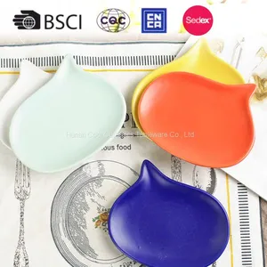Wholesale Ceramic Plate Cheap Bulk Color Glazed Stoneware Dinner Plates for Wedding thumbnail-1