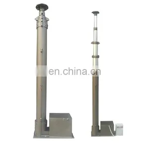 Aluminum Alloy High Telecom Aerial Electric Mast thumbnail-2