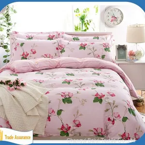 Home Textile Fabric for Bed Linen 100% Polyester Bed Sheet Fabric for Making Bed Sheets thumbnail-1