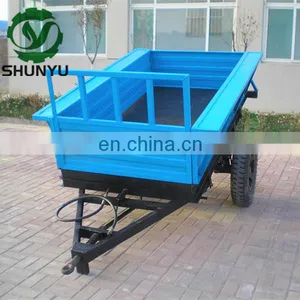 2.5 Ton Trailer 2 Wheel Atv Tractor Tipper Trailer for Sale thumbnail-1