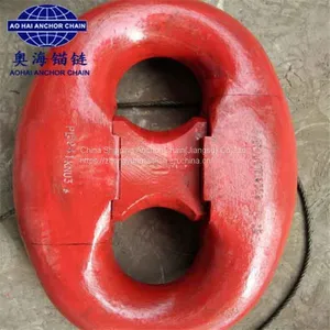 China Zhongyun Anchor Chain Accessories Kenter Shackles Anchor Shackle Pear Shackles thumbnail-3