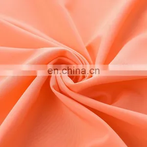 High Quality 100D Polyester 4 Way Stretch Fabric Plain Woven Polyester Spandex Fabric Fashion Textile Material thumbnail-3