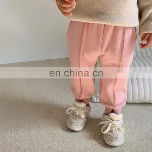 4078 Baby Clothing Wholesale Kids Casual Trousers Girl Warm Pants thumbnail-5
