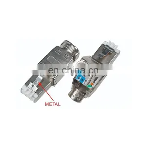 Cat7 Rj45 Ftp Toolless Plug Keystone Jack Connector Price thumbnail-4