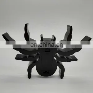 Custom Battery Operated Spider Shaped Table/Wall Lamp Night Light Marquee Lights For Halloween Decoration thumbnail-4