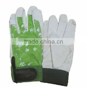 Top Quality Full Palm EN388 Leather Work Glove Safety Glove thumbnail-6