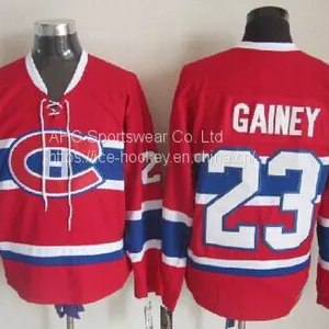 Montreal Canadiens #23 Gainey Throwback Red Jersey thumbnail-1