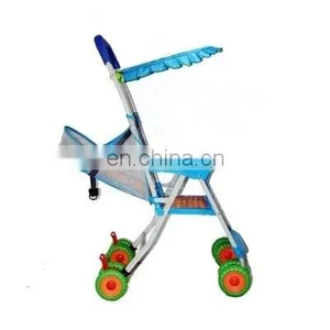 Rattan Baby Stroller Super Light Foldable Infant Pram Pushchair thumbnail-2