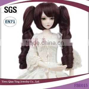 Professional Doll Wig Factory Brown Doll Wigs thumbnail-1