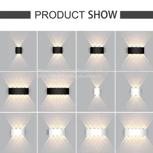 IP65 LED Wall Lamp Outdoor Waterproof Garden Lighting Aluminum AC86-265 Indoor Bedroom Living Room Stairs Wall Light thumbnail-4