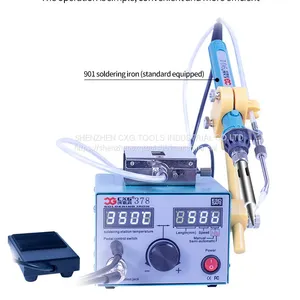 CXG 378 80W Automatic Solder Machine/feed Tin Machine/Soldering Stations Set/internal Continuous Welding Soldering Iron thumbnail-5