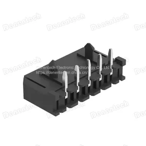 Denentech 3.0mm MX Type Single Row Right Angle DIP With Post Wafer Header thumbnail-1