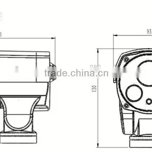 IP66 Waterproof Bullet Ptz ip Camera Camera, Adjust for Pan/Tilt/Zoom,ip Camera With Prices thumbnail-4