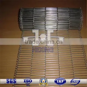 Stainless Steel Flat Flex Wire Mesh Conveyor Belt For Food Industry thumbnail-1