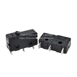 5A 125V 250V 1at85 Small 3 Pin SPDT Momentary Push Button Micro Switch thumbnail-1