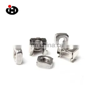 JINGHONG Factory Price Galvanized M5 Carbon Steel Square Lock Insert Cage Nut thumbnail-5