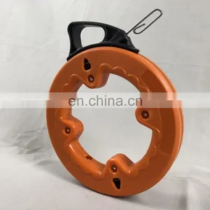 Fiberglass Fish Tape 30m 45m 60m 75m Steel Fiberglass Cable Puller Electric Puller Tools Cable Wire Puller thumbnail-5