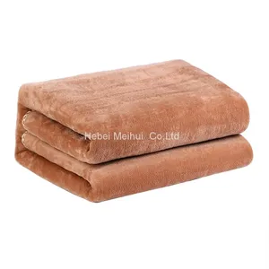 Thick Soft Flannel Heated Plush Warm Winter Throw Electric Blanket 110V For Home thumbnail-1