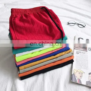 Wholesale Custom Logo Summer Beach Elastic Swimwear Quick Dry Mens Swim Shorts With Pocket thumbnail-2