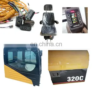 Construction Machinery Excavator Parts Wholesale Original Excavator Cabin Assembly Excavator Alloy Steel thumbnail-1