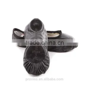 Wholesale Full Leather Split-sole Ballet Slippers (5130) thumbnail-3