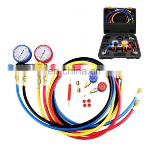 CT-536 ALF Aluminium-Manometer-Set für HVAC-Kälteanlagen und Autoklimaanlagen zum Befüllen mit R134A thumbnail-2