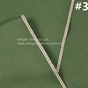 11 oz Raw Green Selvedge Denim Fabric Wholesale Premium Jeans Cloth Manufacturers Denim Material Supplier W181318 thumbnail-4