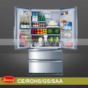 CE/GS/ROHS Domestic French Door Refrigerator With Ice Maker thumbnail-1