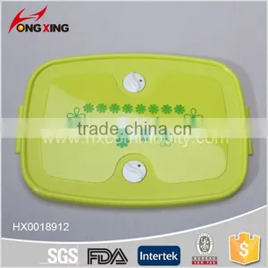 1.3L Rectangle PP Plastic Lunch Box With Spoon thumbnail-3