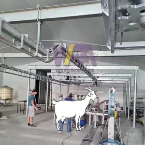 Halal Livestock Goat Slaughterhouse Line Machines for Sheep Meat Processing Plants thumbnail-2