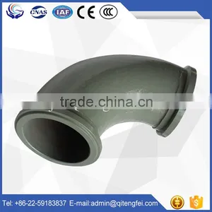DN125xR275x90D Concrete Pump 90 Degree Casted Elbow thumbnail-3