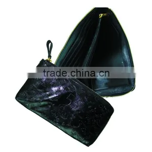 Leather Zipper Coin Card Holder thumbnail-1