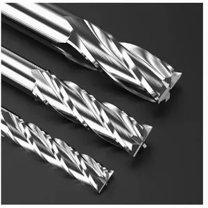Carbide Drill Aluminum Use 2/3/4 Flute Corner Radius End Milling Cutter HRC55 End Mills for CNC Tool thumbnail-4