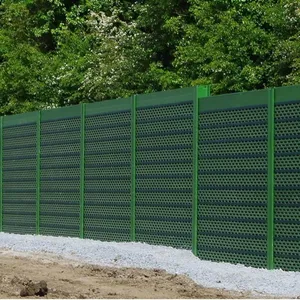 Longen Aluminum Alloy Acryl PVC Modern Lightweight Durable Absorptive Reflective Soundproof Noise Barrier Panel R4 thumbnail-5