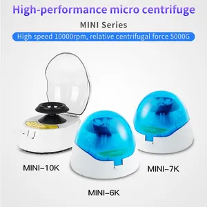 Tuohe Handheld Centrifuge MINI-10K Laboratory Centrifuge Equipment With a Rotational Speed of 10,000 Rpm thumbnail-5