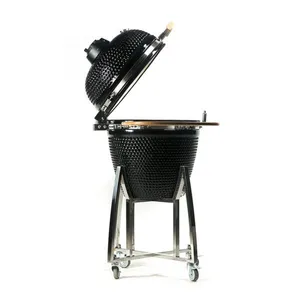 21“ Hot Selling Kamado Grill Smoker Barbecue thumbnail-5