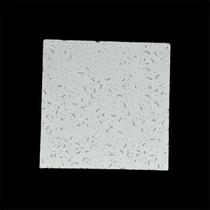 Acoustic Mineral Fiber Ceiling Tile for Commercial Building Soundproofing thumbnail-2