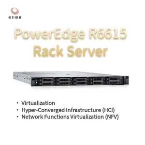 Dell PowerEdge R6615 1U Rack Server With 128 Memory and Direct Liquid Cooling，custom Storage Server，2 Way Server thumbnail-3
